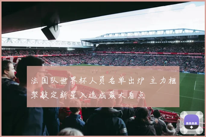 法国队世界杯人员名单出炉 主力框架敲定新星入选成最大看点